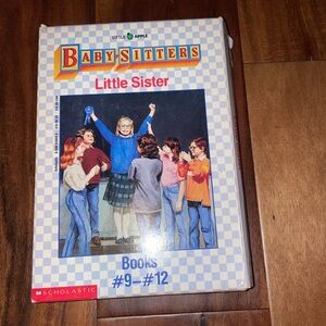 Vintage set of 4 Karen's BabySitters Little Sister Babysitters 80s Kids Books